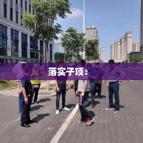 落實子項： 