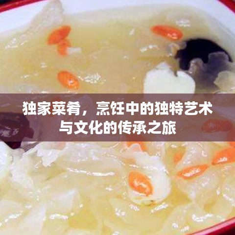 獨(dú)家菜肴，烹飪中的獨(dú)特藝術(shù)與文化的傳承之旅