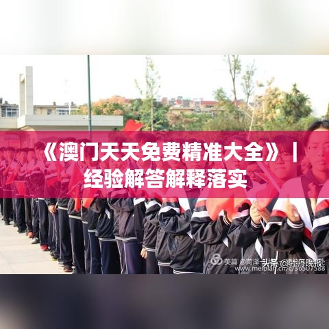 《澳門天天免費精準(zhǔn)大全》｜經(jīng)驗解答解釋落實