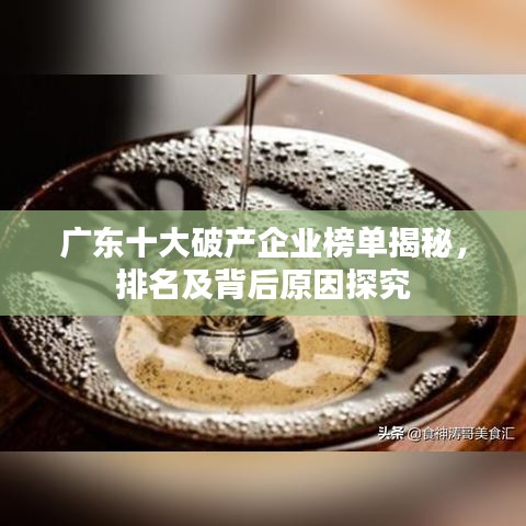 廣東十大破產(chǎn)企業(yè)榜單揭秘，排名及背后原因探究