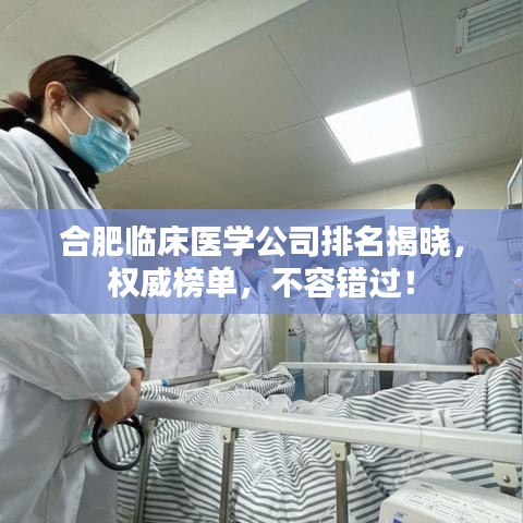 合肥臨床醫(yī)學(xué)公司排名揭曉，權(quán)威榜單，不容錯過！