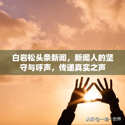 白巖松頭條新聞，新聞人的堅(jiān)守與呼聲，傳遞真實(shí)之聲