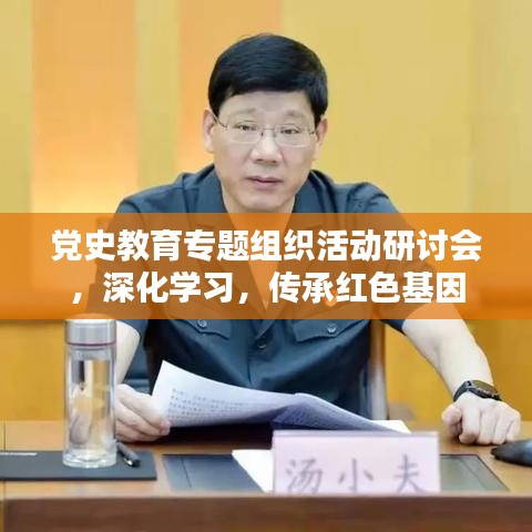 黨史教育專題組織活動(dòng)研討會(huì)，深化學(xué)習(xí)，傳承紅色基因