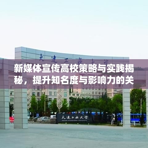 新媒體宣傳高校策略與實(shí)踐揭秘，提升知名度與影響力的關(guān)鍵之道