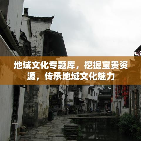 地域文化專(zhuān)題庫(kù)，挖掘?qū)氋F資源，傳承地域文化魅力