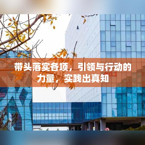 帶頭落實各項，引領(lǐng)與行動的力量，實踐出真知