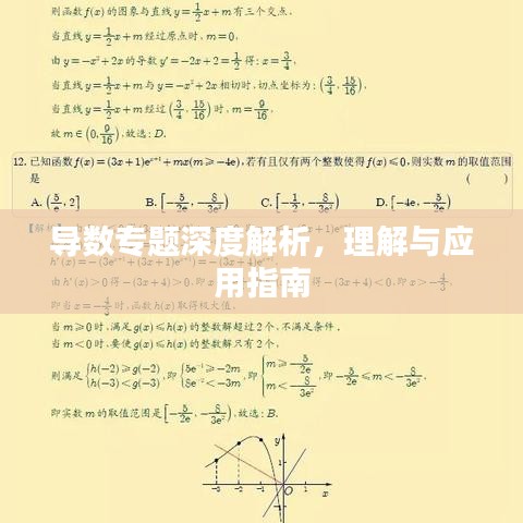 導(dǎo)數(shù)專題深度解析，理解與應(yīng)用指南