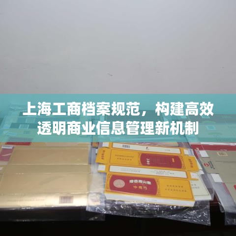 上海工商檔案規(guī)范，構(gòu)建高效透明商業(yè)信息管理新機(jī)制