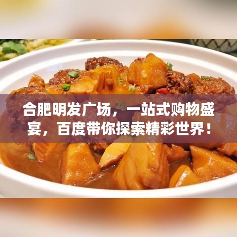 合肥明發(fā)廣場(chǎng)，一站式購(gòu)物盛宴，百度帶你探索精彩世界！
